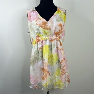 OTT Sleveeless Floral Blouse M